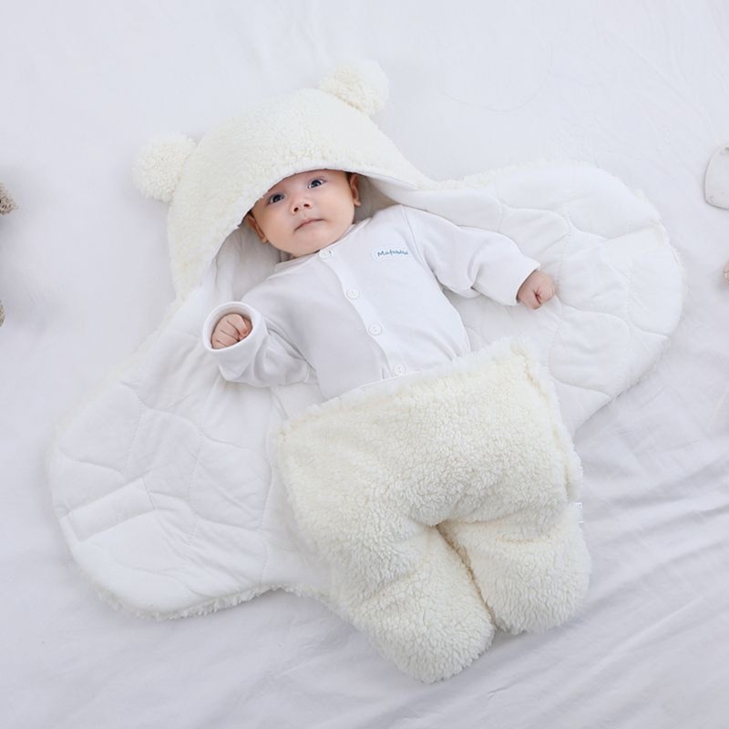 Sac de couchage coton flanelle gris bébé – Mon Petit Ange